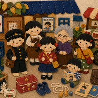 펠트 인형